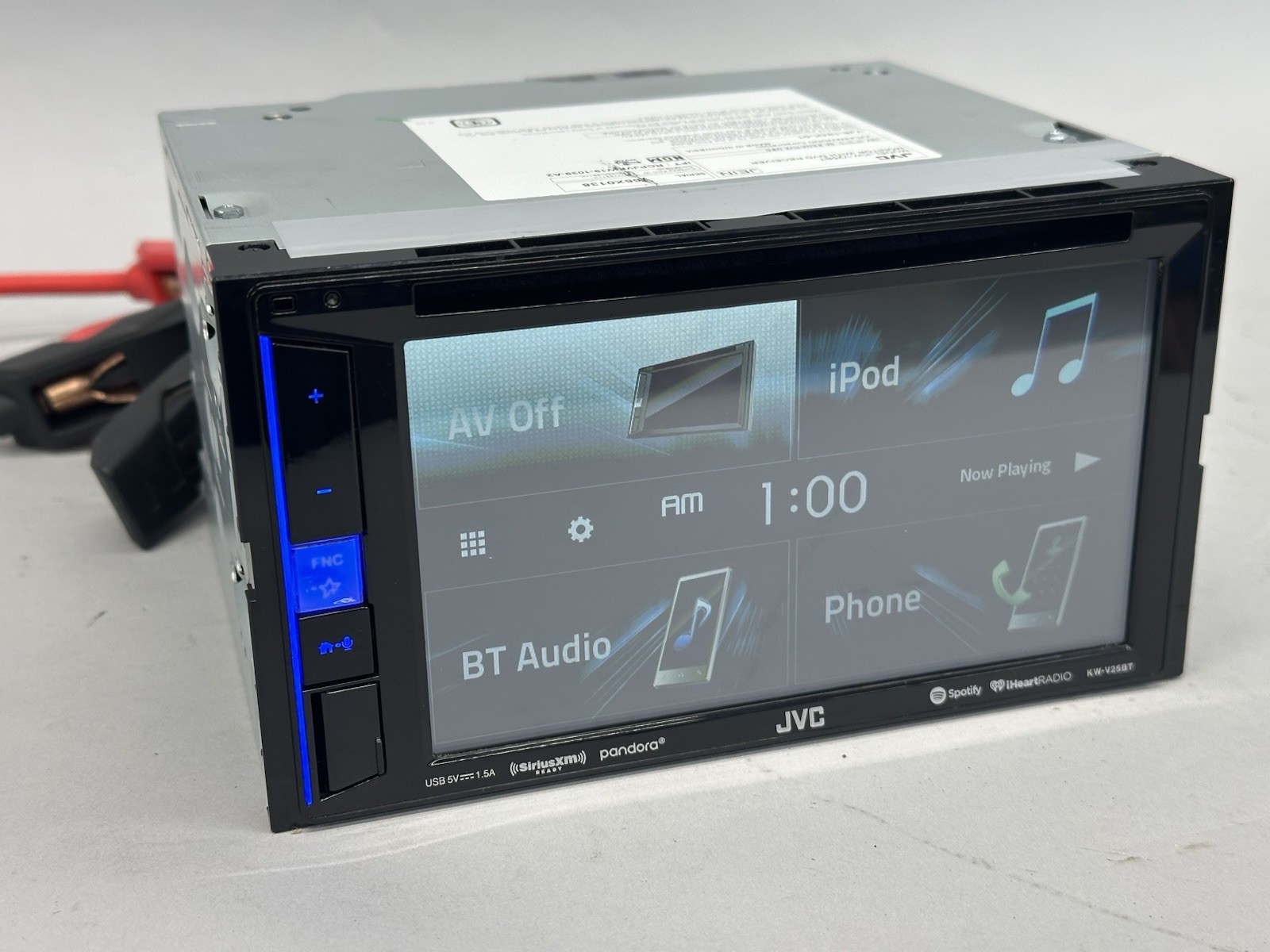 JVC KW-V25BT Double Din 6.2″ Multi-Media Radio Receiver