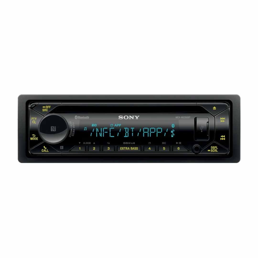 Sony MEX-N5300BT, Single Din AM/FM/CD/MP3 Car Stereo Receiver, Bluetooth – OB