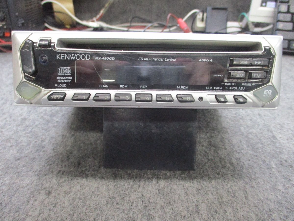 KENWOOD RX-490CDN 1DIN CD Radio Deck Junk JAPAN