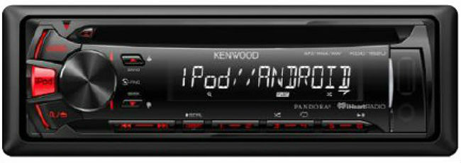 Kenwood KDC-162U CD Receiver with Front USB and Aux Inputs KDC162U