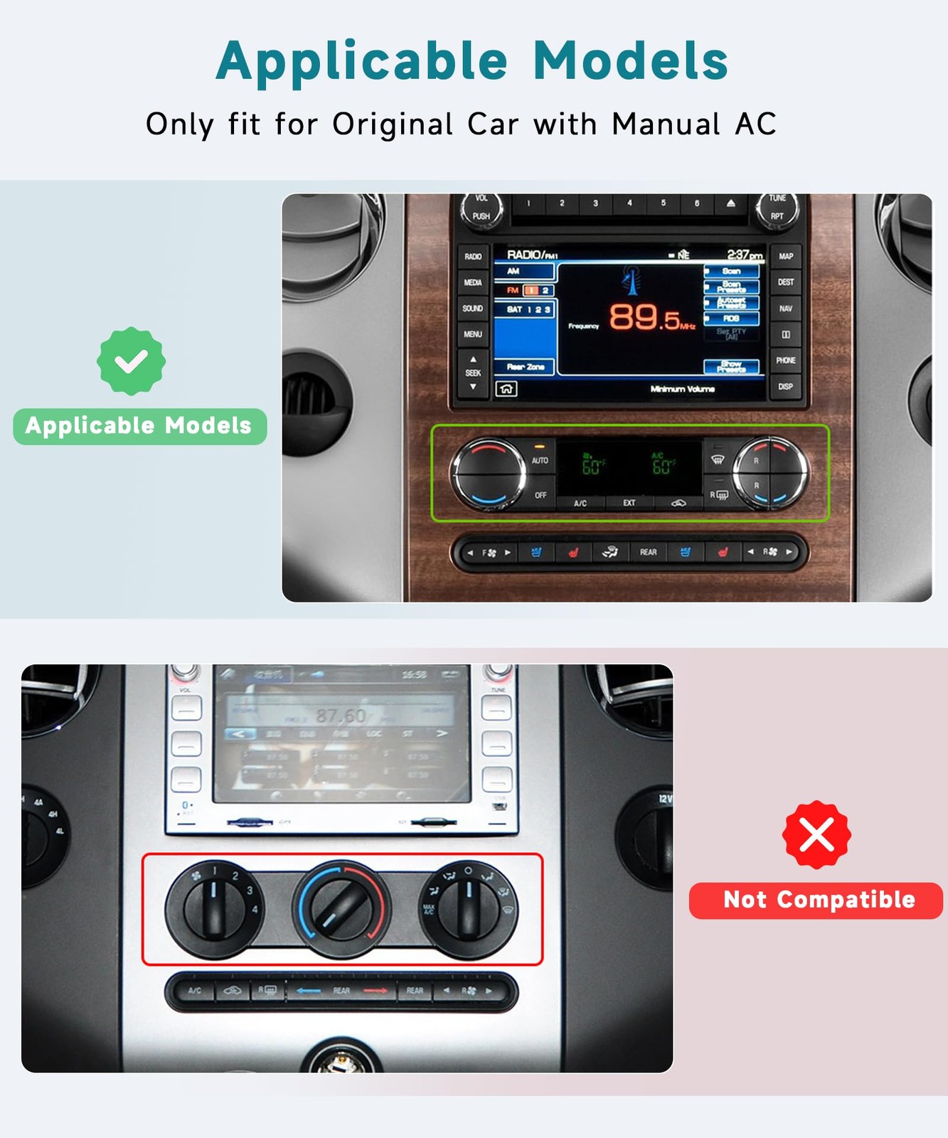 4G+64G 5G WiFi Android Car Stereo for Ford Expedition 2007-2014(Automatic A/)…