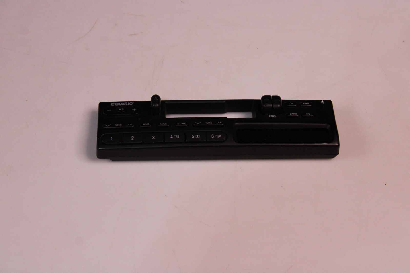 OLD SCHOOL Coustic cassete player,tape deck,RARE, (Detachable Face Only)