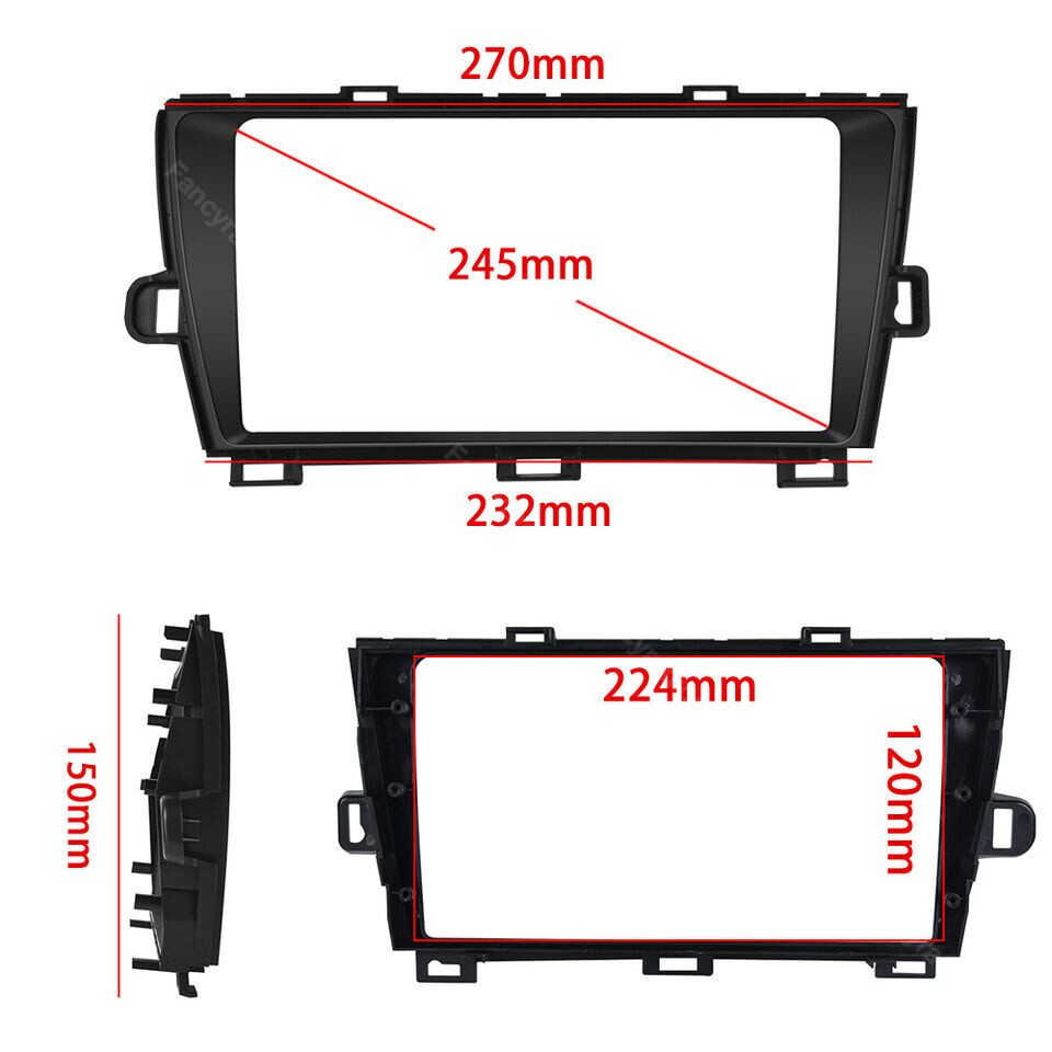 Android 13 For Toyota Prius 2010-2015 Carplay Car Stereo Radio Navi GPS 1280*800