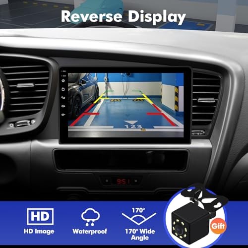 4+64GB 9 Inch Touchscreen Android 14 Car Radio Stereo for Kia Optima K5 2010