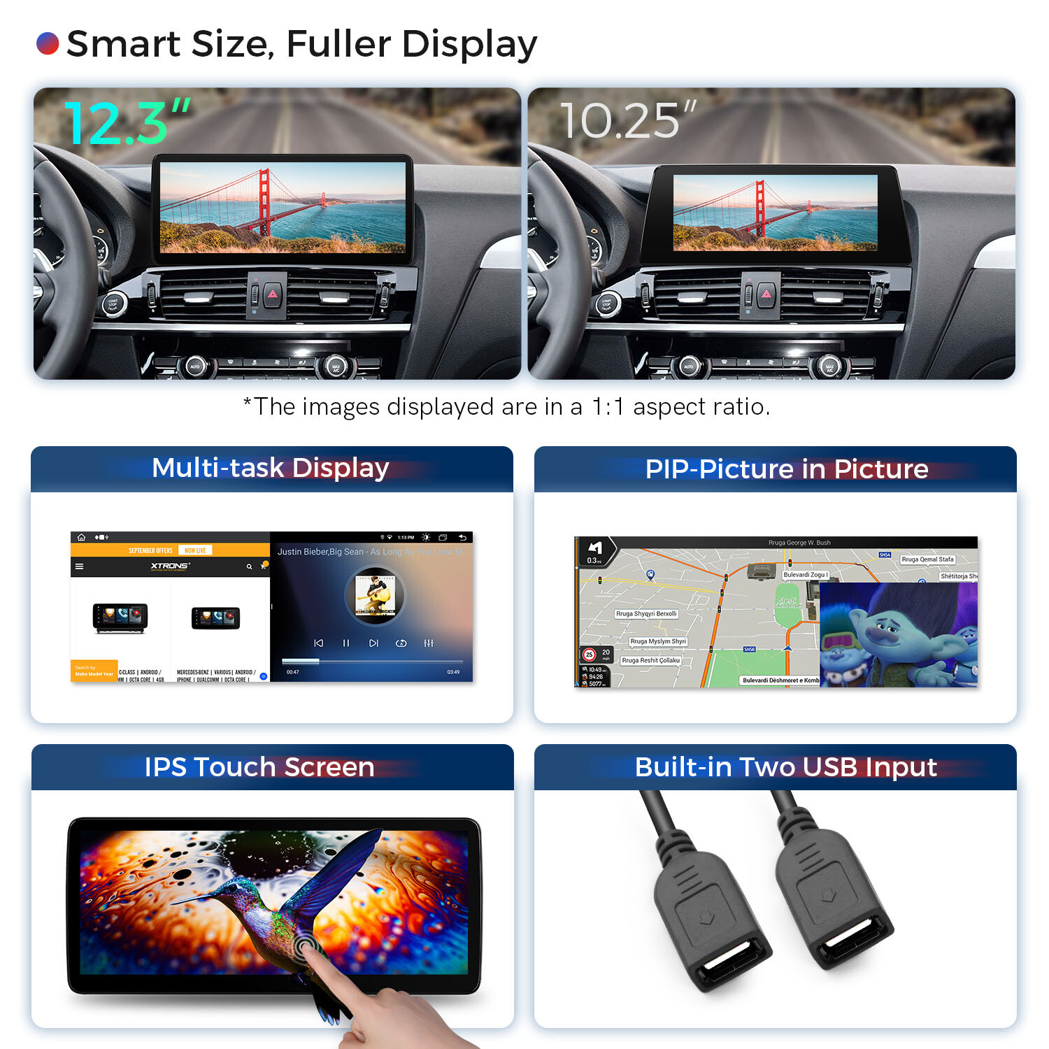 8-Core Android 14 4+64GB Car Play Stereo GPS Navi WIFI For BMW X3 F25 X4 F26 EVO