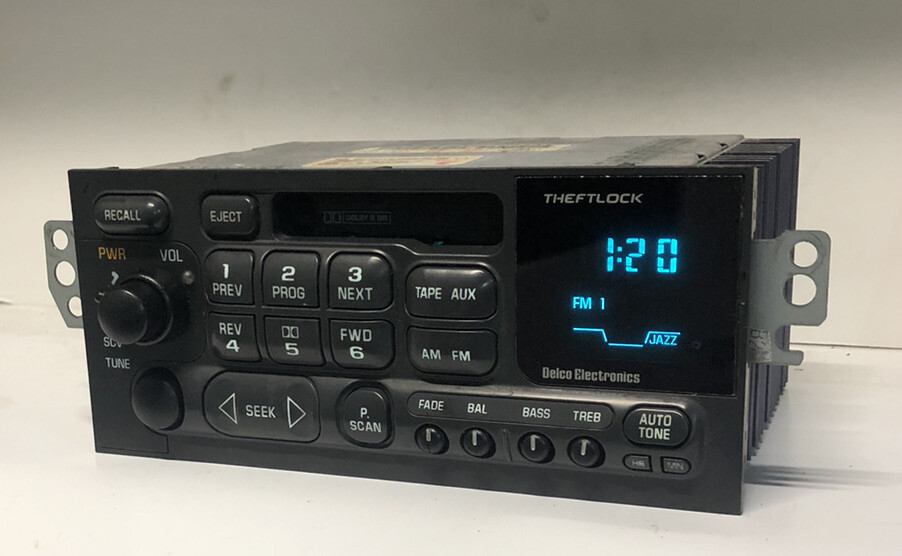 95-00 Chevy S10 Lumina Cavalier Venture Blazer cassette Oem radio Delco 16259771