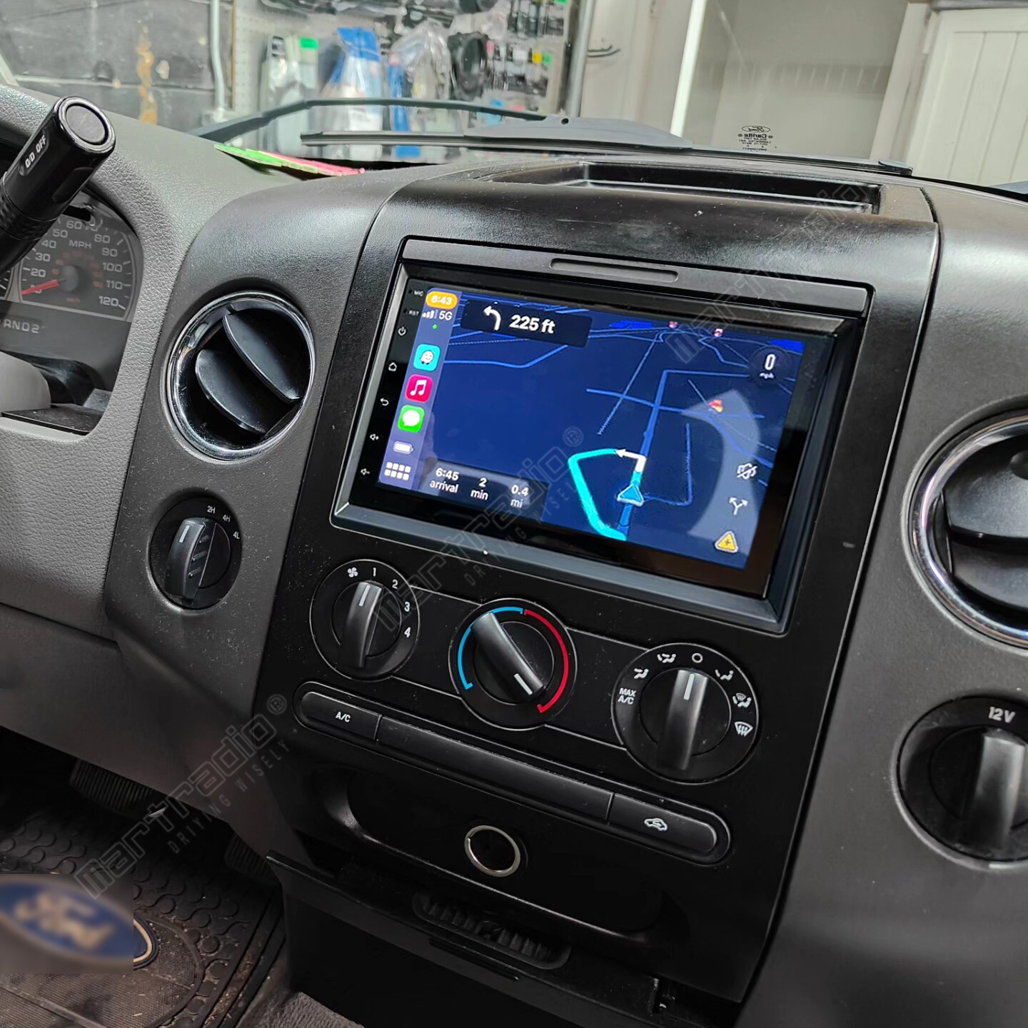 For 2004-2008 Ford F150 F-150 Car Stereo Radio Apple Carplay Android 14 GPS Navi