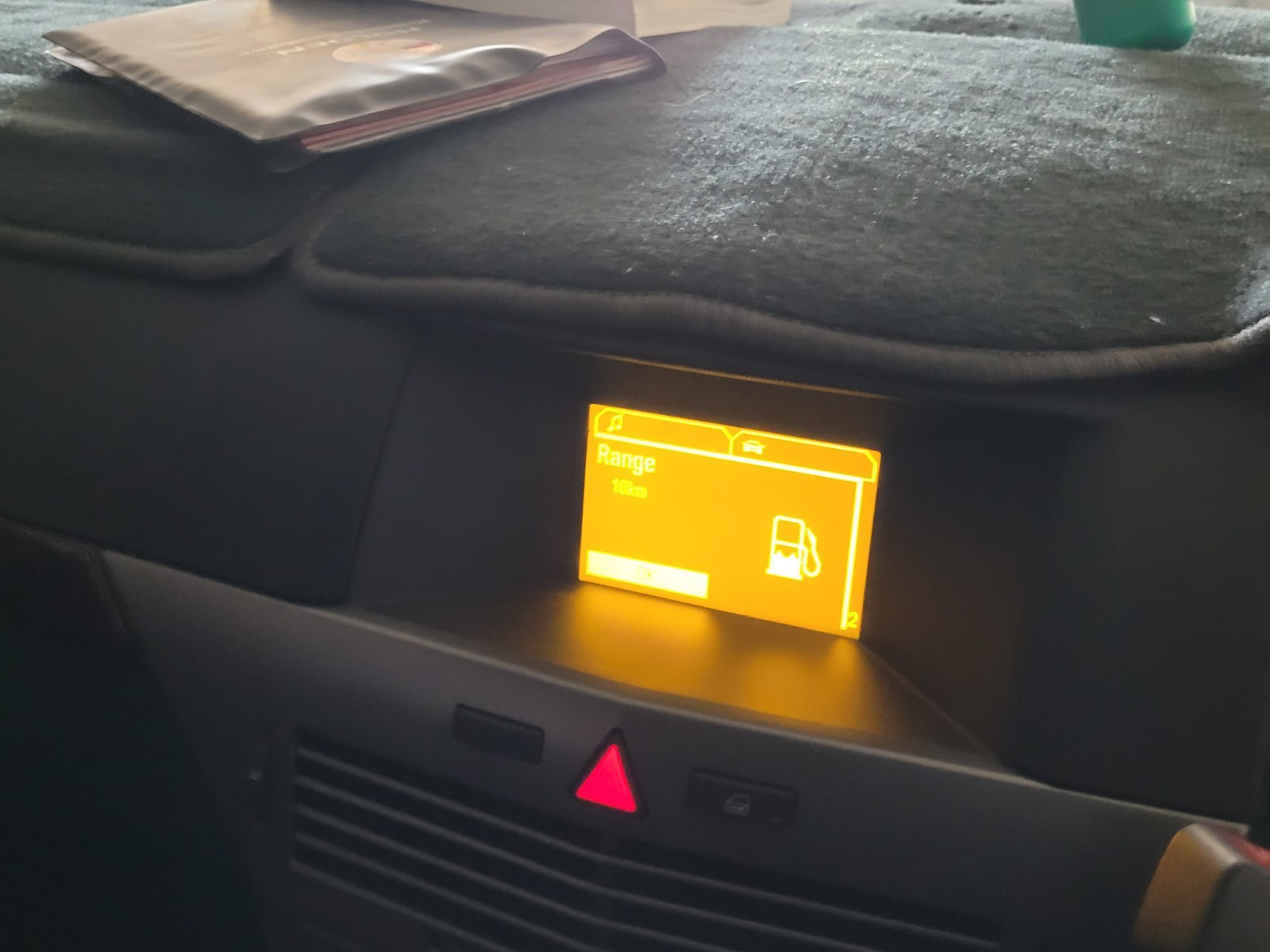Holden Astra AH Upper Dash Centre Display Screen Large Type OEM 2004-2009