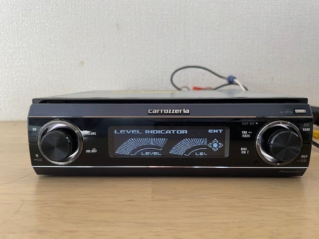 Pioneer Carrozzeria DEH-P940 1DIN Car Audio CD PLayer DSP SFC AUX Tested