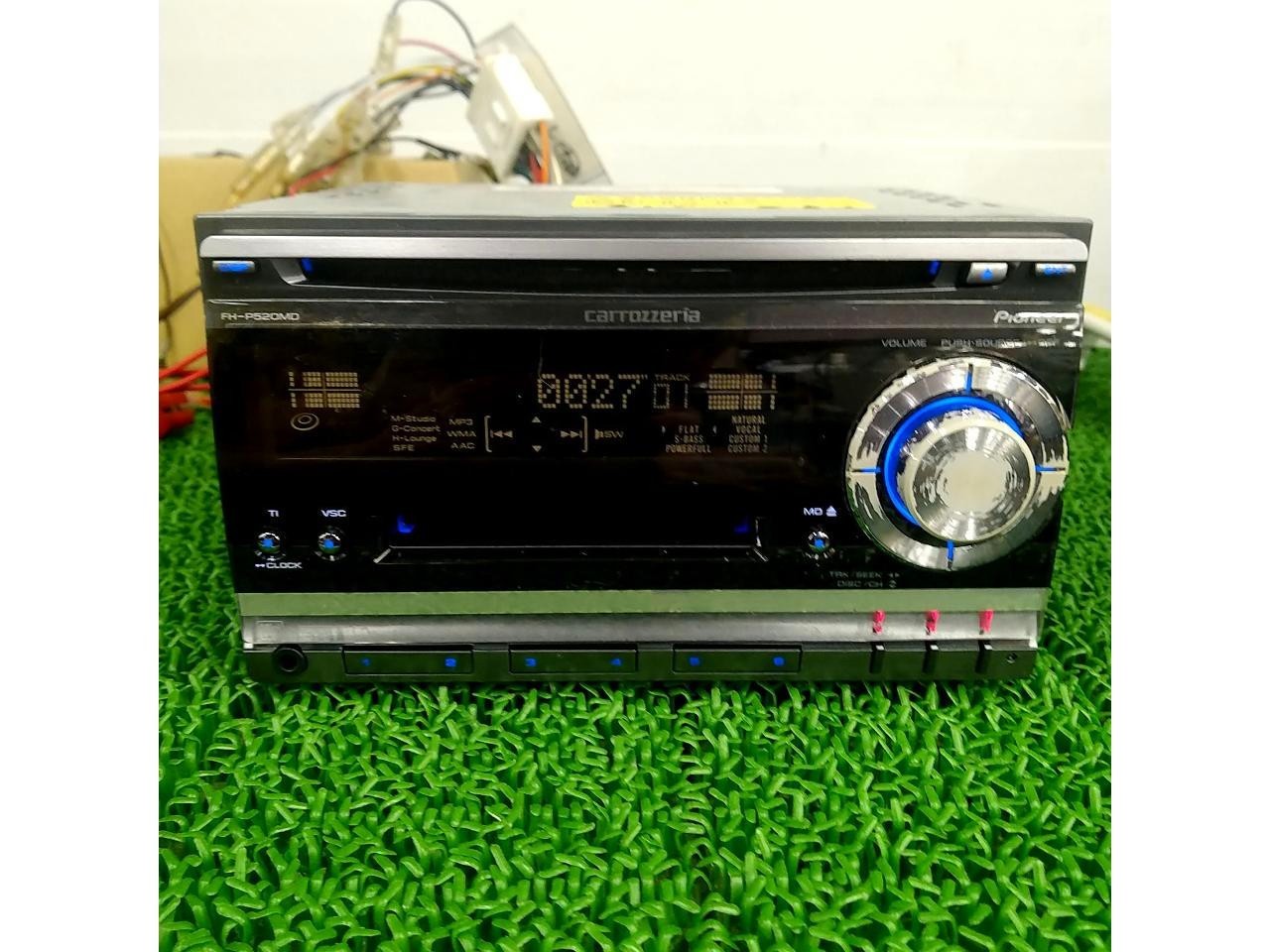 carrozzeria FH-P520MDZZ Double DIN Car Stereo Receiver For Parts Not Working CD