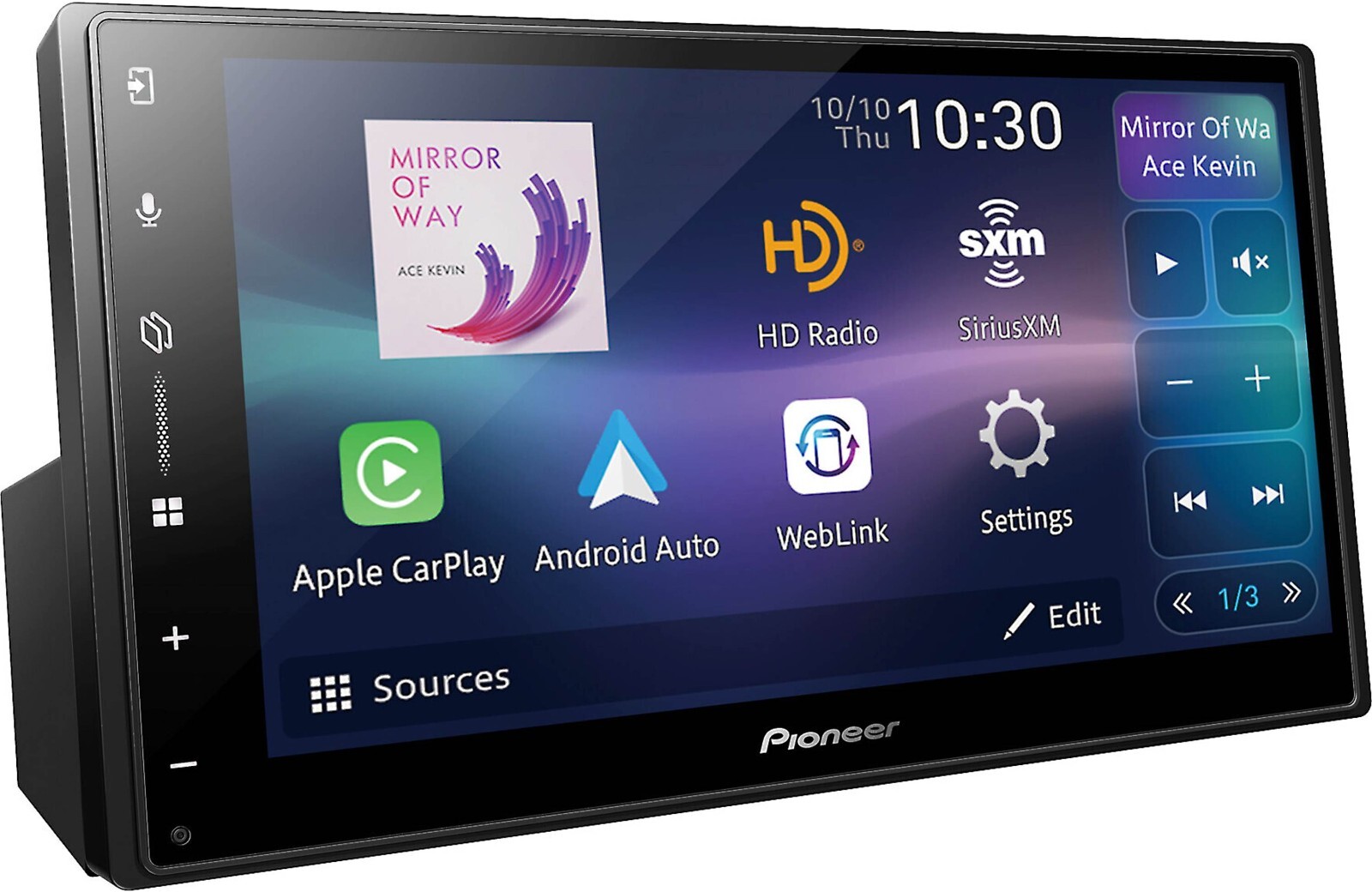 Pioneer 6.8″ Touchscreen Bluetooth Digital Multimedia Receiver