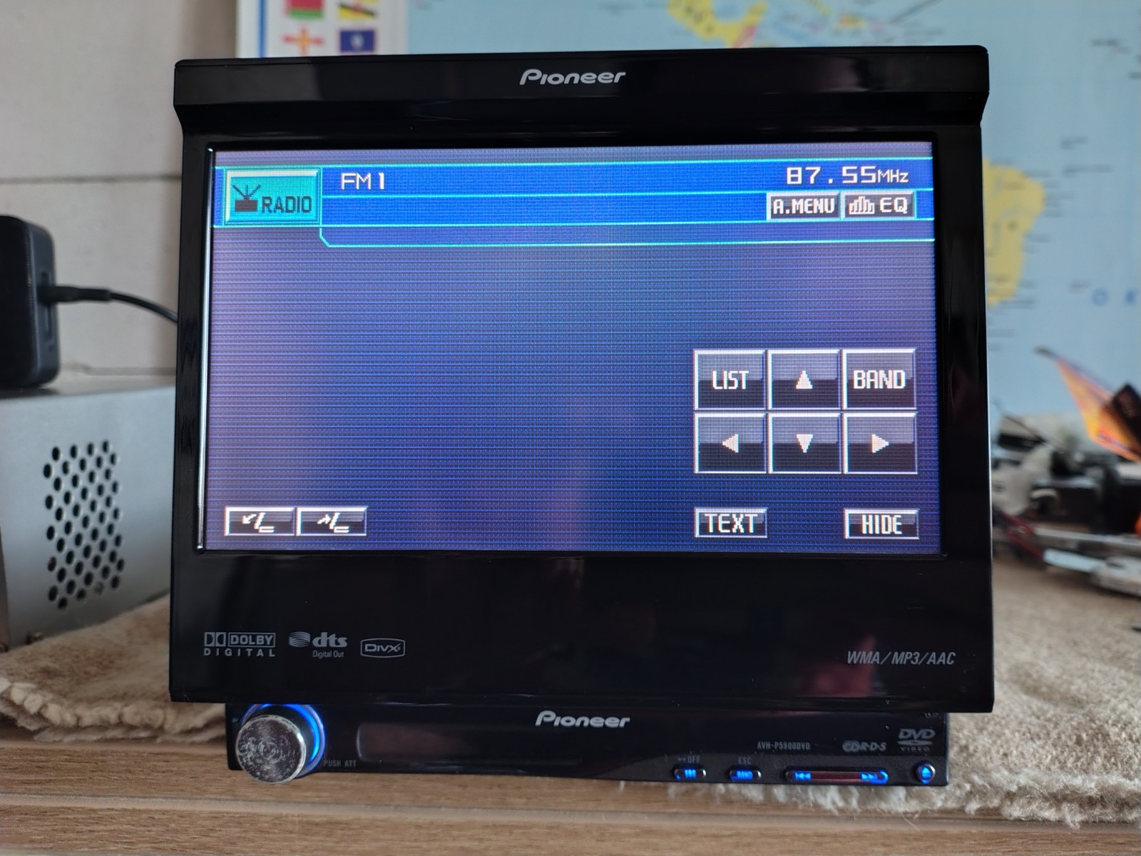 Pioneer AVH P5900DVD Car Stereo CD/DVD Player In Dash Receiver Fully Working