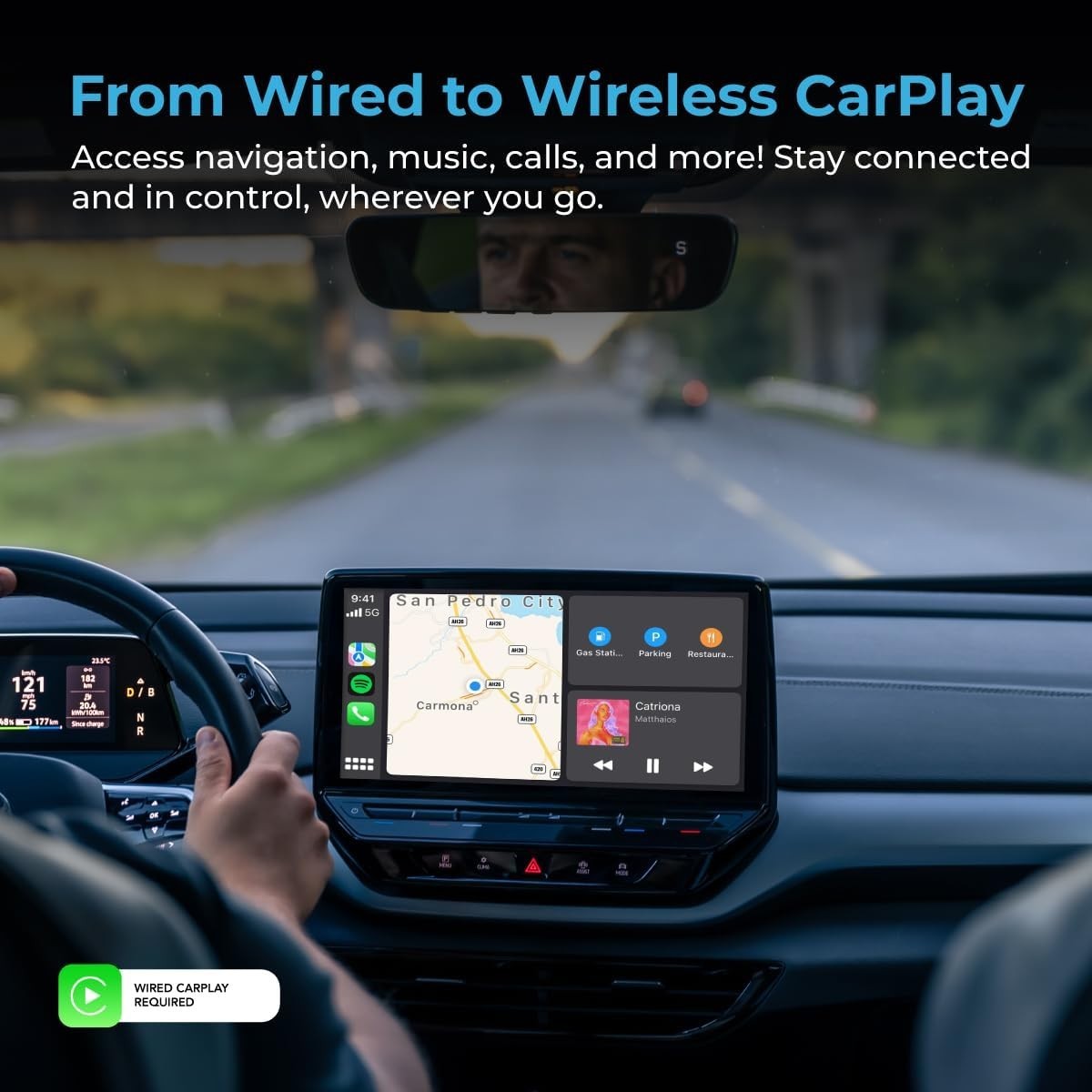 New CarPlay TV Adapter Streaming on the Go, Netflix and Youtube in Your Car