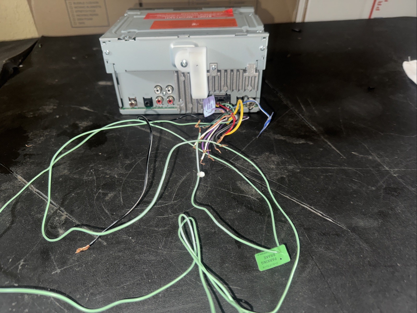 🚀Pioneer DMH-100BT 6.2″ WVGA Touchscreen – Wires Already Connected Ready To Use