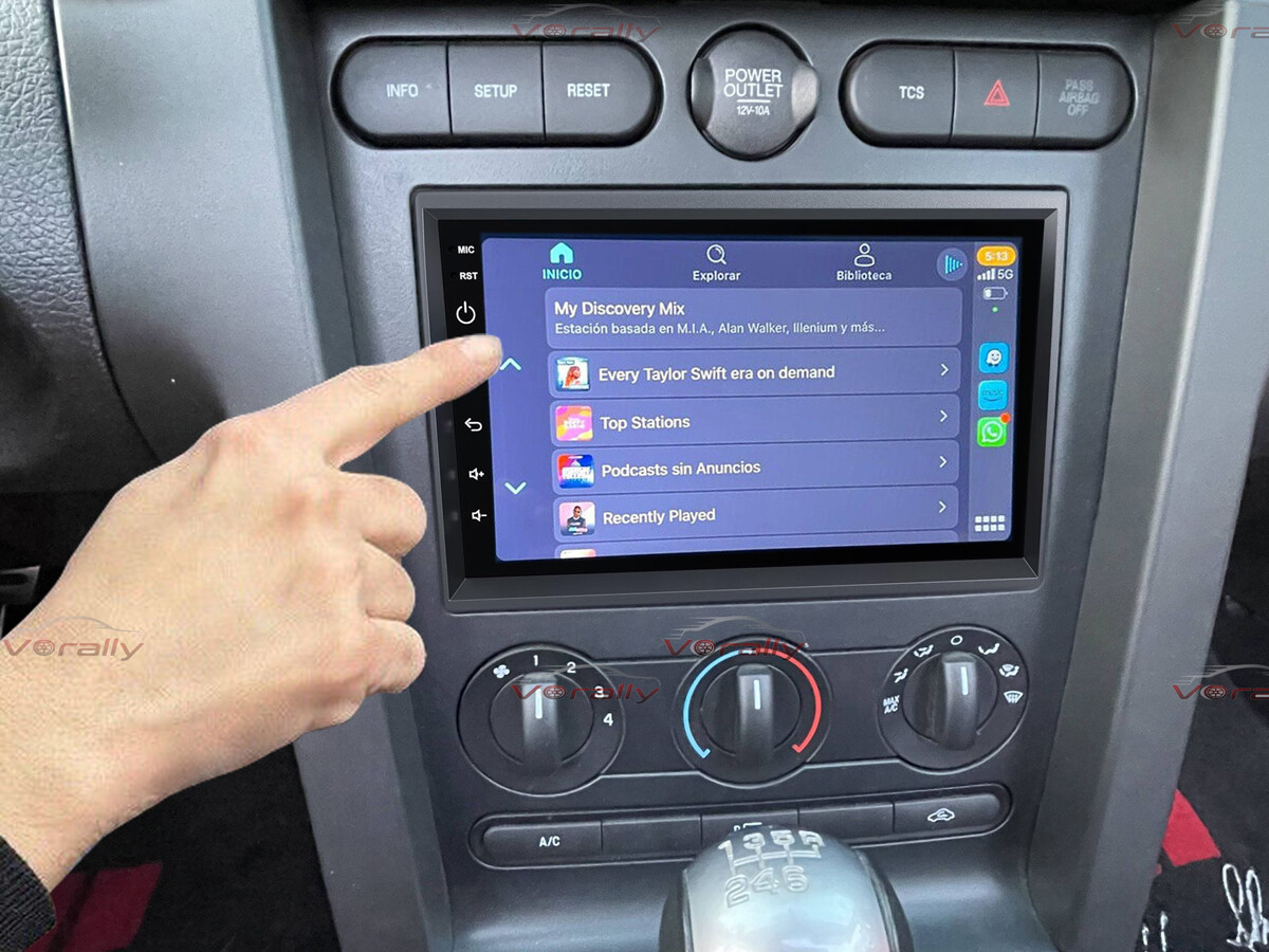 for Ford Mustang 2005-2009 Radio , 4+64G Android 13 , Apple CarPlay Android Auto