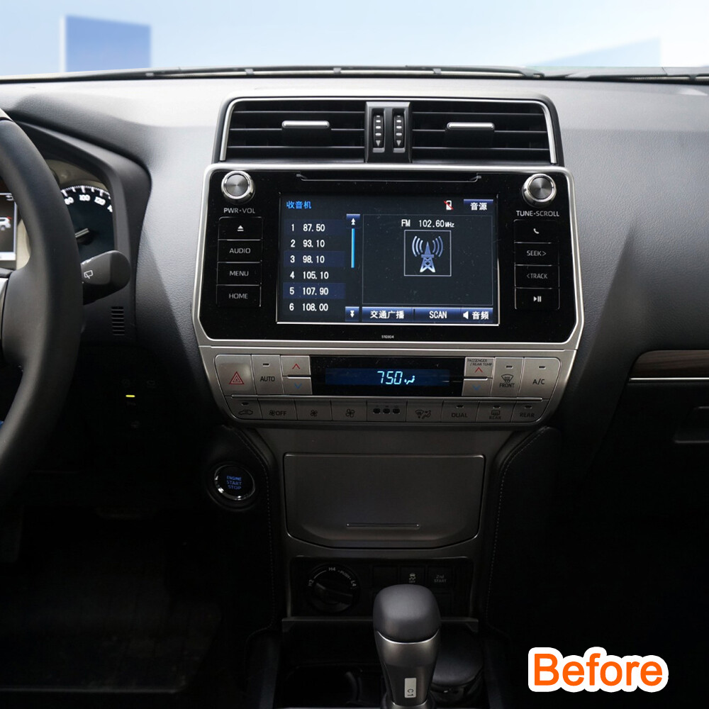 12.3Inch For Toyota Prado 2018-2022 Auto GPS Navi Stereo Radio Audio BT 4+32G