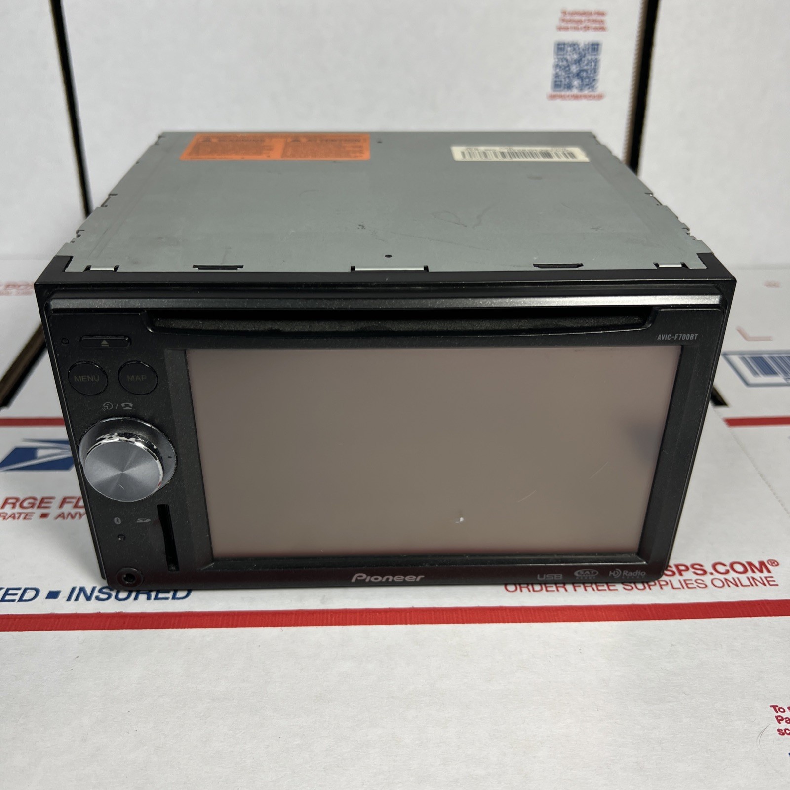 Pioneer Avic-f700bt 6.8″ Touchscreen Double Din Receiver Stereo *AS IS -UNTESTED