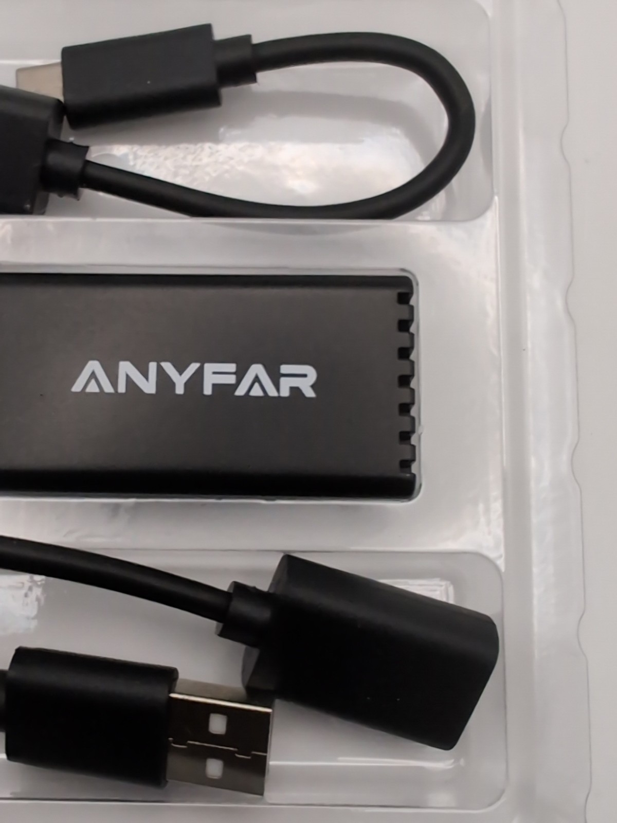 A4 Wireless CarPlay Adapter for iPhone, Android Auto for Android Phone, Dual-cor