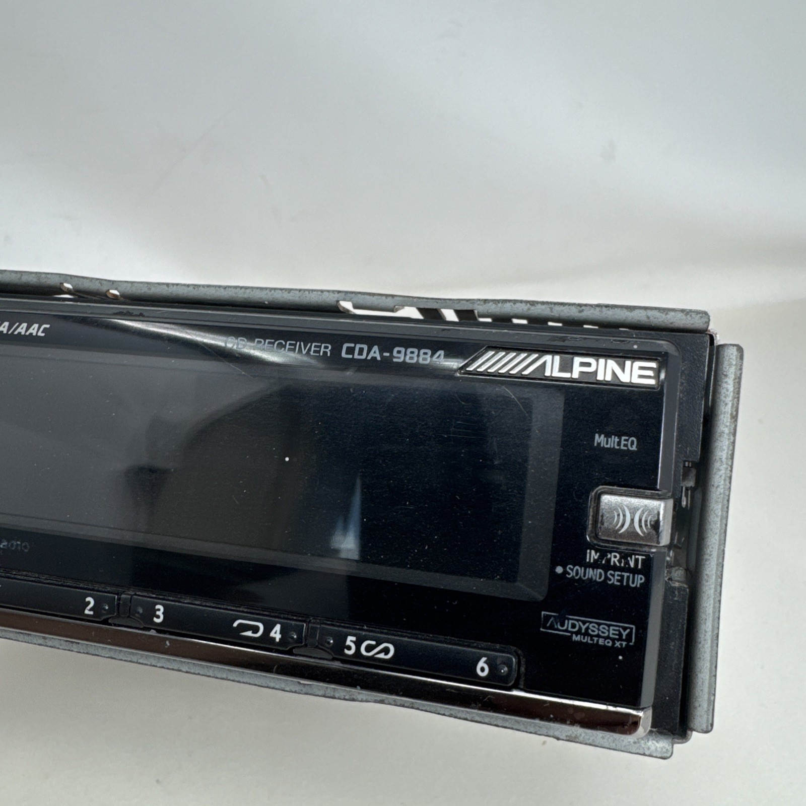 Alpine CDA-9884 Car Radio Stereo CD Receiver MP3/WMA/AAC w/ Mount Head Unit