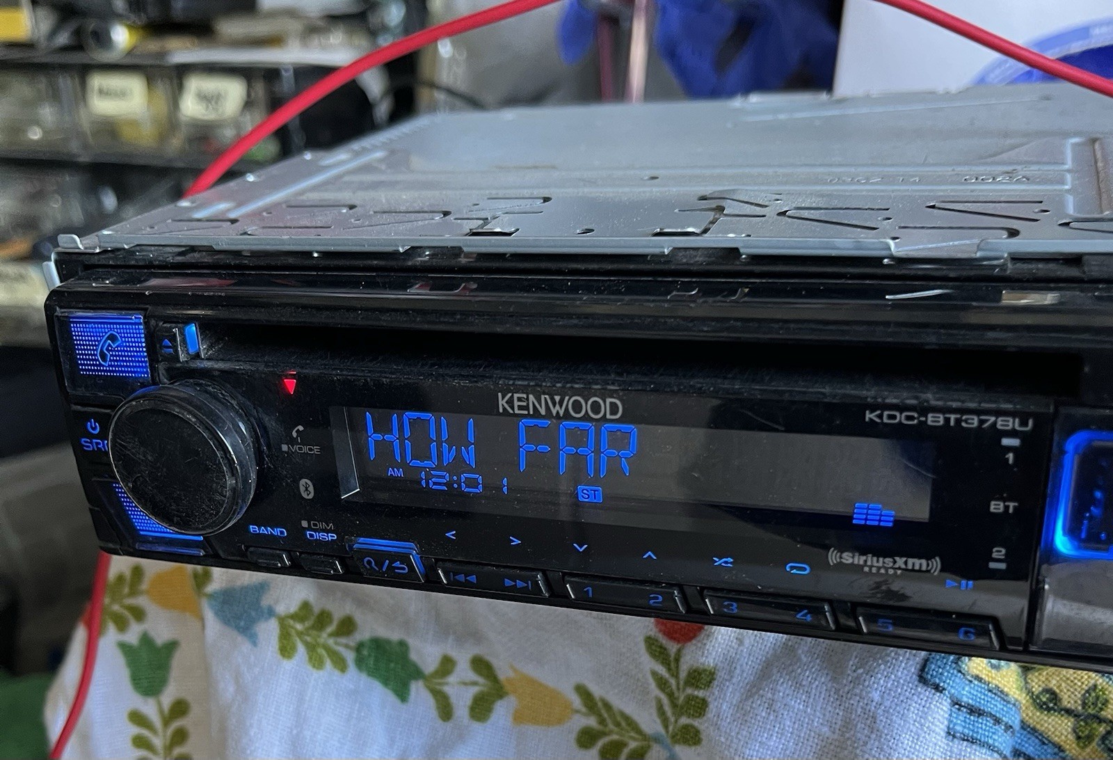Kenwood KDC-BT378U radio CD player Alexa Car Ford Chevy Dodge Toyota C VIDEO