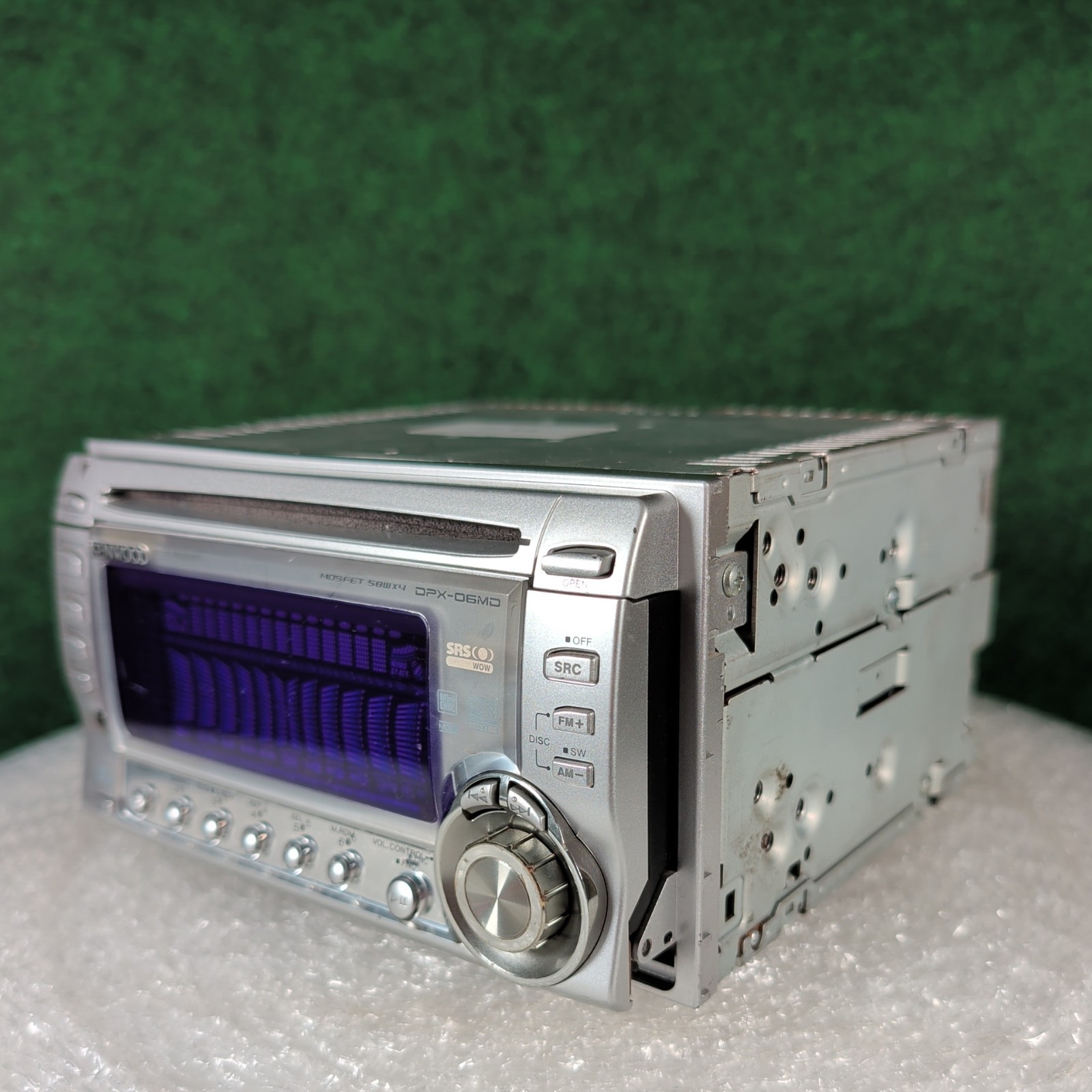KENWOOD DPX-06MD 2DIN Car Audio CD MD Player JDM Tested video