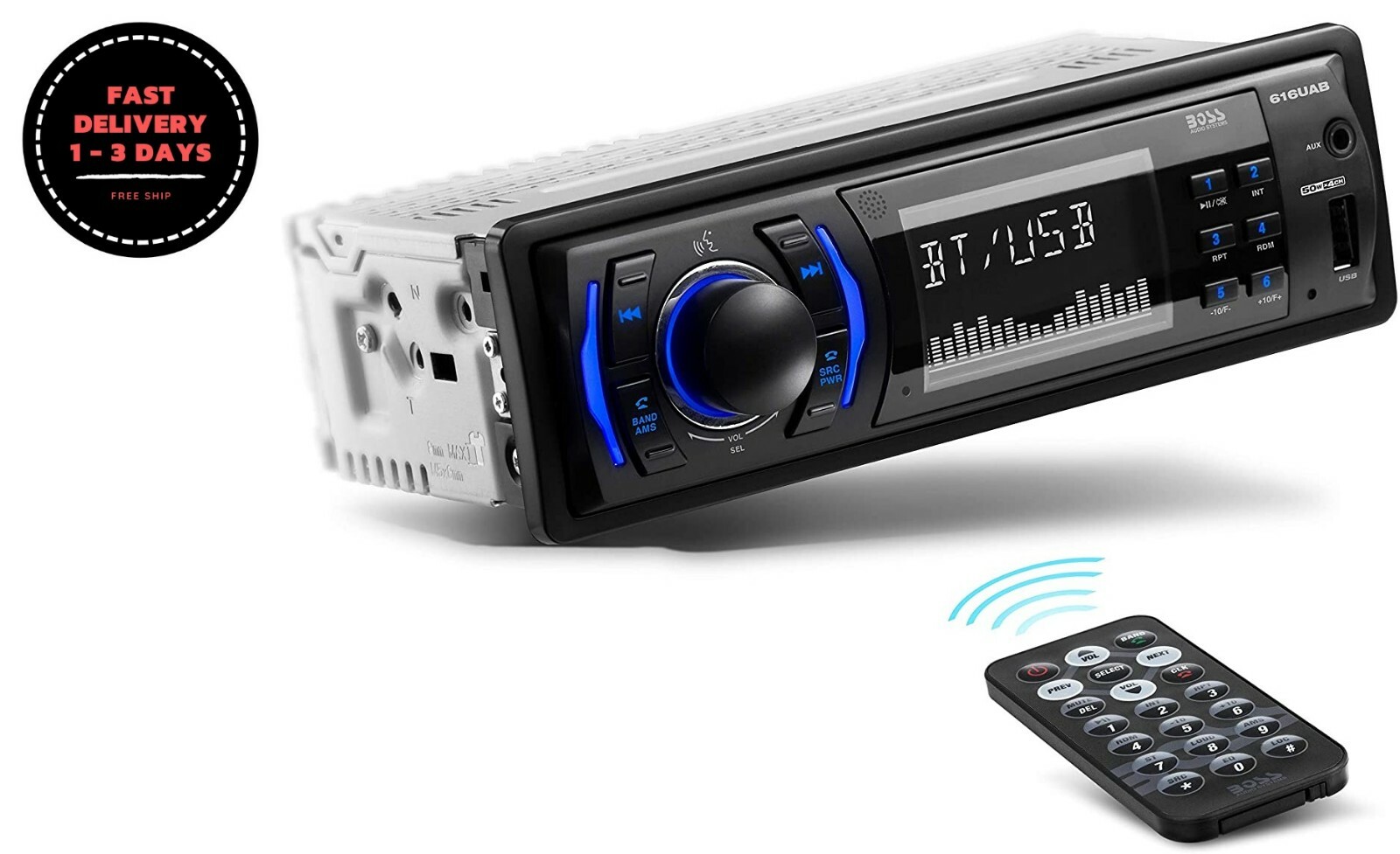 Estereos Para Autos MP3/USB/SD AM/FM (SIN CD/DVD Player) Receptor Radio Carro.