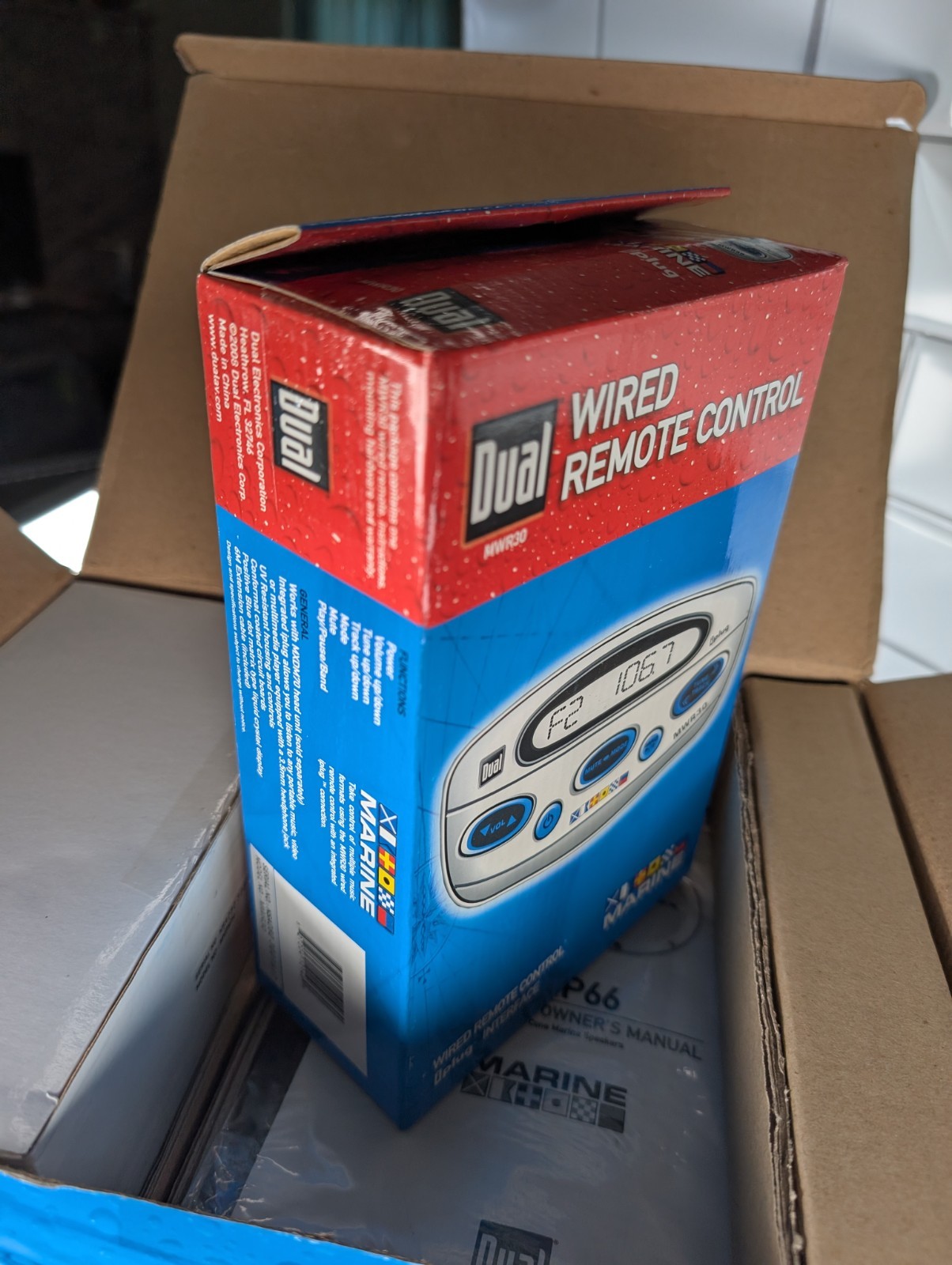 Dual Marine Receiver 200 Watt With Speakers New In Box