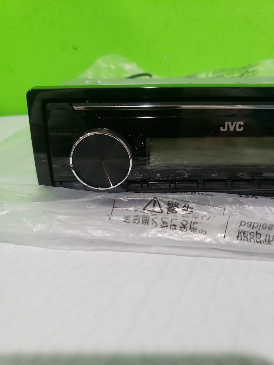 JVC KD-X38MBS Single DIN Marine MotorSport Bluetooth USB AUX LED Stereo Receiver