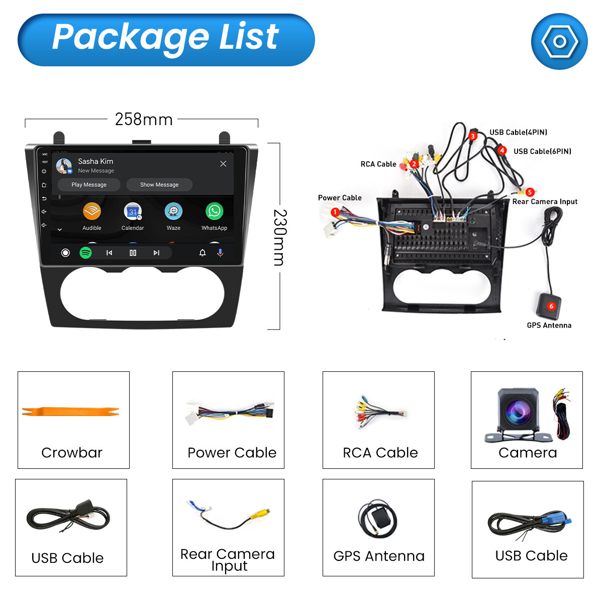 9″ Car Stereo Radio GPS Navi DSP For Nissan Altima Teana 2008-2012 Apple Carplay
