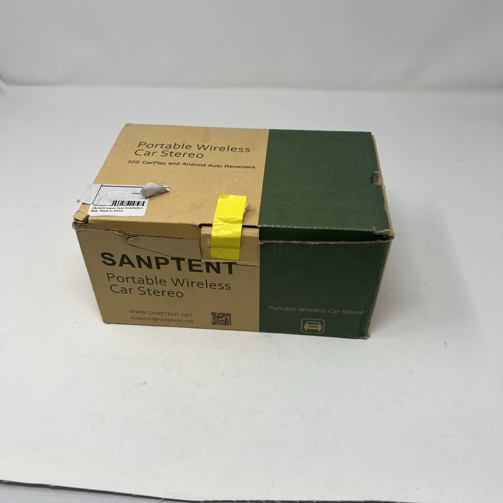 Sanptent Portable Wireless Car Stereo 7″ USB/AUX Input Easy Installation