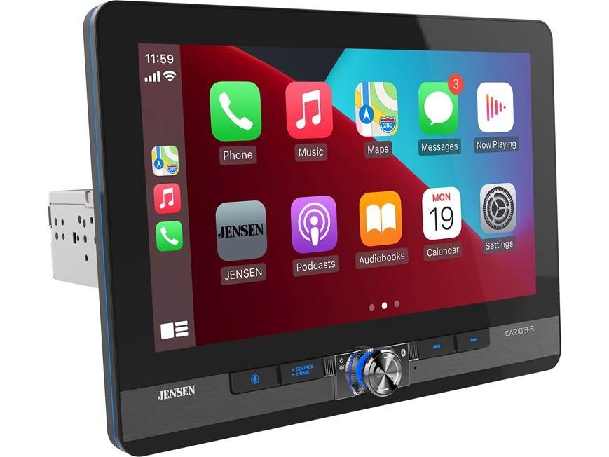 Jensen CAR1013-R 10.1″ Digital Multimedia Receiver Floating Screen
