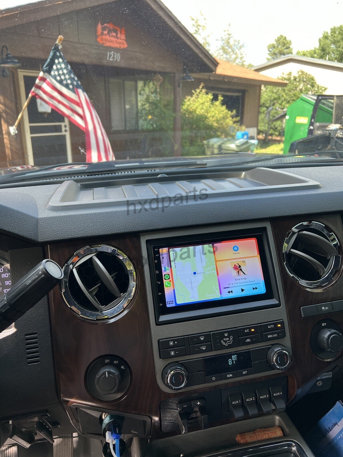 For 2006-2016 Ford F250 CarPlay Android15 2+64G Car Stereo Radio GPS Navi Camera