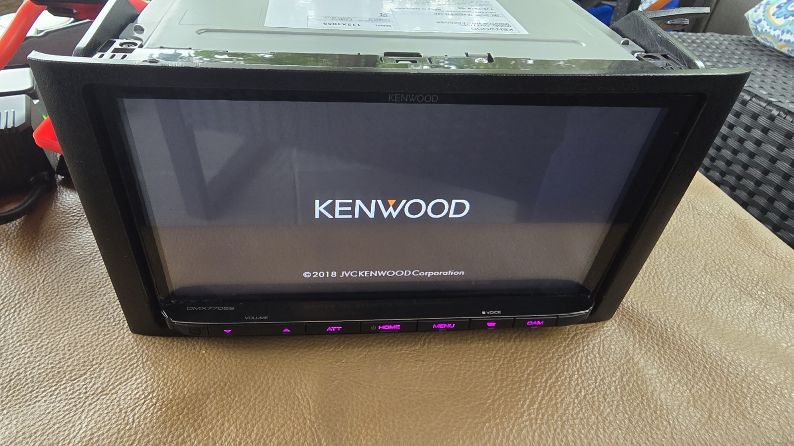KENWOOD DMX7705S Touchscreen Bluetooth Car Audio Apple Android Play Radio Usb