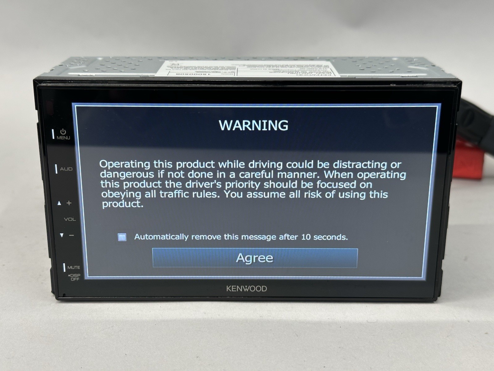 Kenwood DMX129BT 6.8″ 2 DIN Multi Media Radio Receiver Bluetooth AM/FM Tuner USB