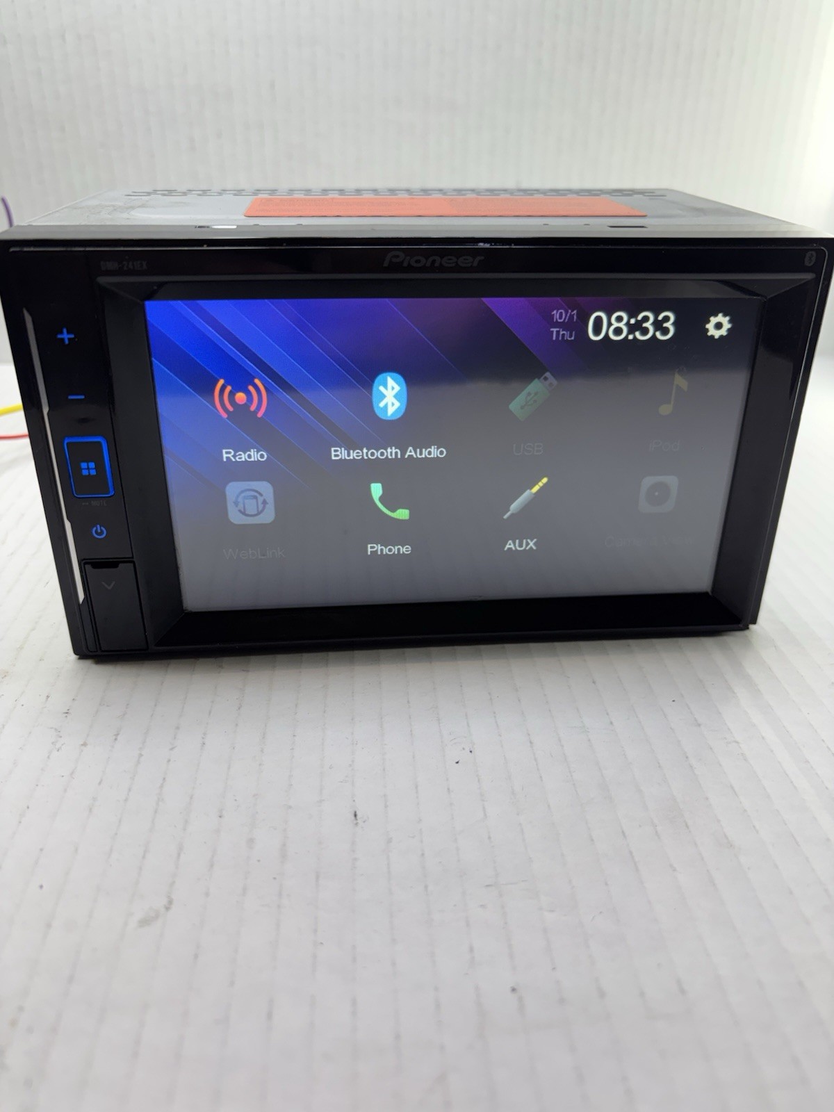 Pioneer DMH-241EX 6.2″ Touchscreen Car Stereo Digital Bluetooth Media Receiver