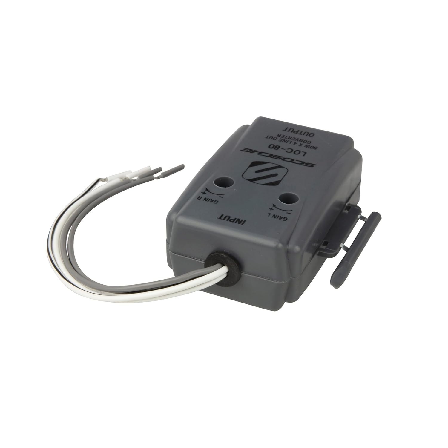 Line Output Converter 2 Channel RCA High Low Car Audio Amplifier