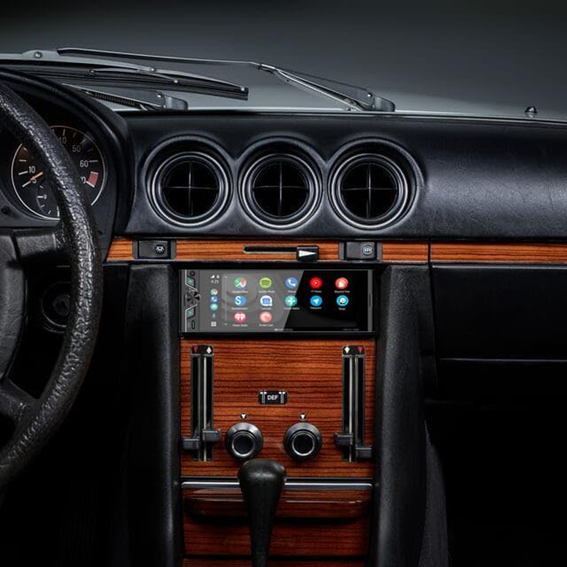 VRCA1-72W 6.7 Inch Apple Carplay & Android Auto Wireless Car Stereo – Single DIN
