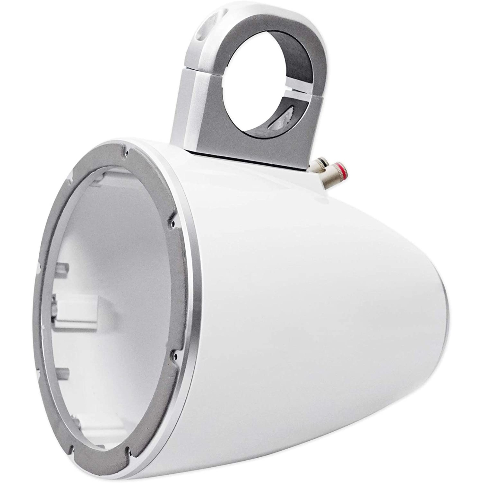 Kicker Pair of White 6.5″ Marine Wakeboard Tower Speaker Enclosures 12KMTESW