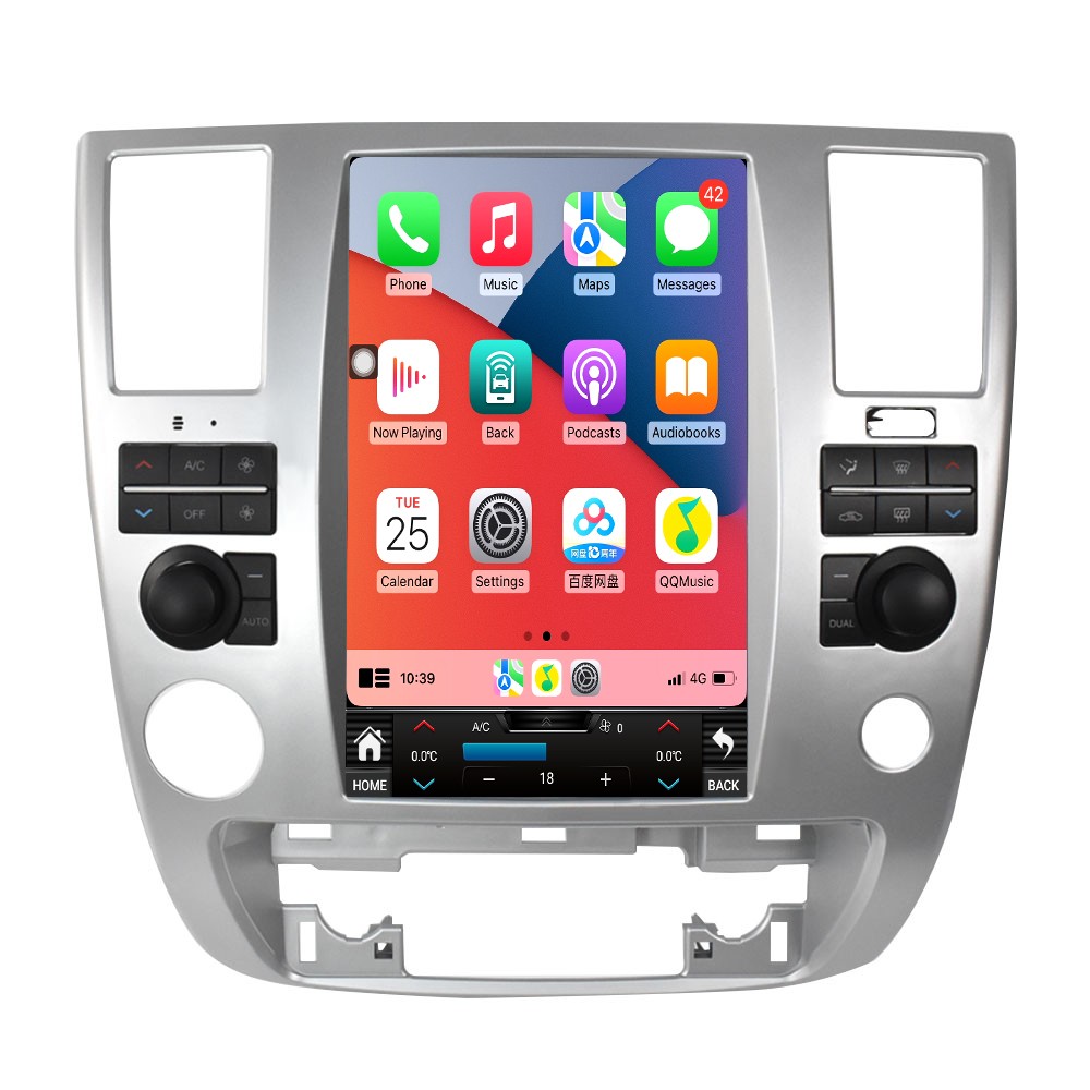 12.1″ Tesla Style Large Screen For Nissan Armada 2008-2012 Stereo FM AM Radio