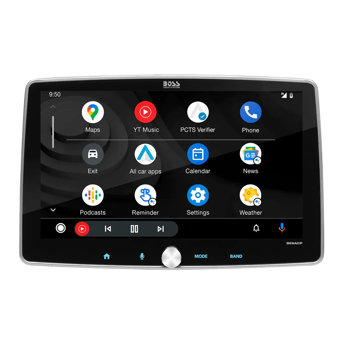 Boss BE9ACP Apple CarPlay Bluetooth Mech-less 9″ Multimedia Car Stereo Player