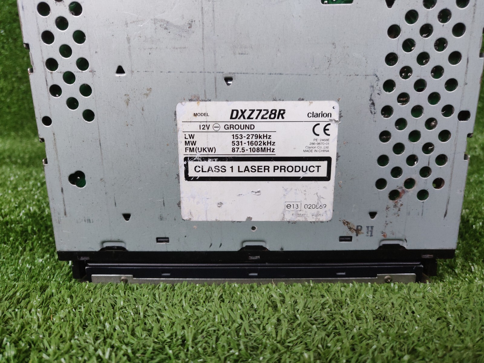 Clarion Dxz728r Dxz 728 R Original Car Radio