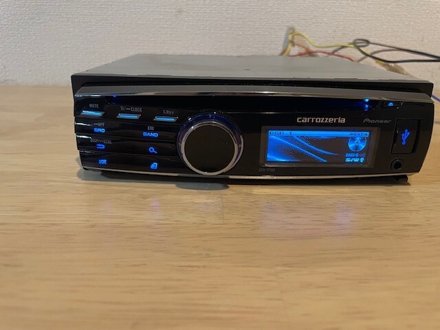 Pioneer Carrozzeria DEH-P760 1Din Car Audio CD Player AUX Working Tested