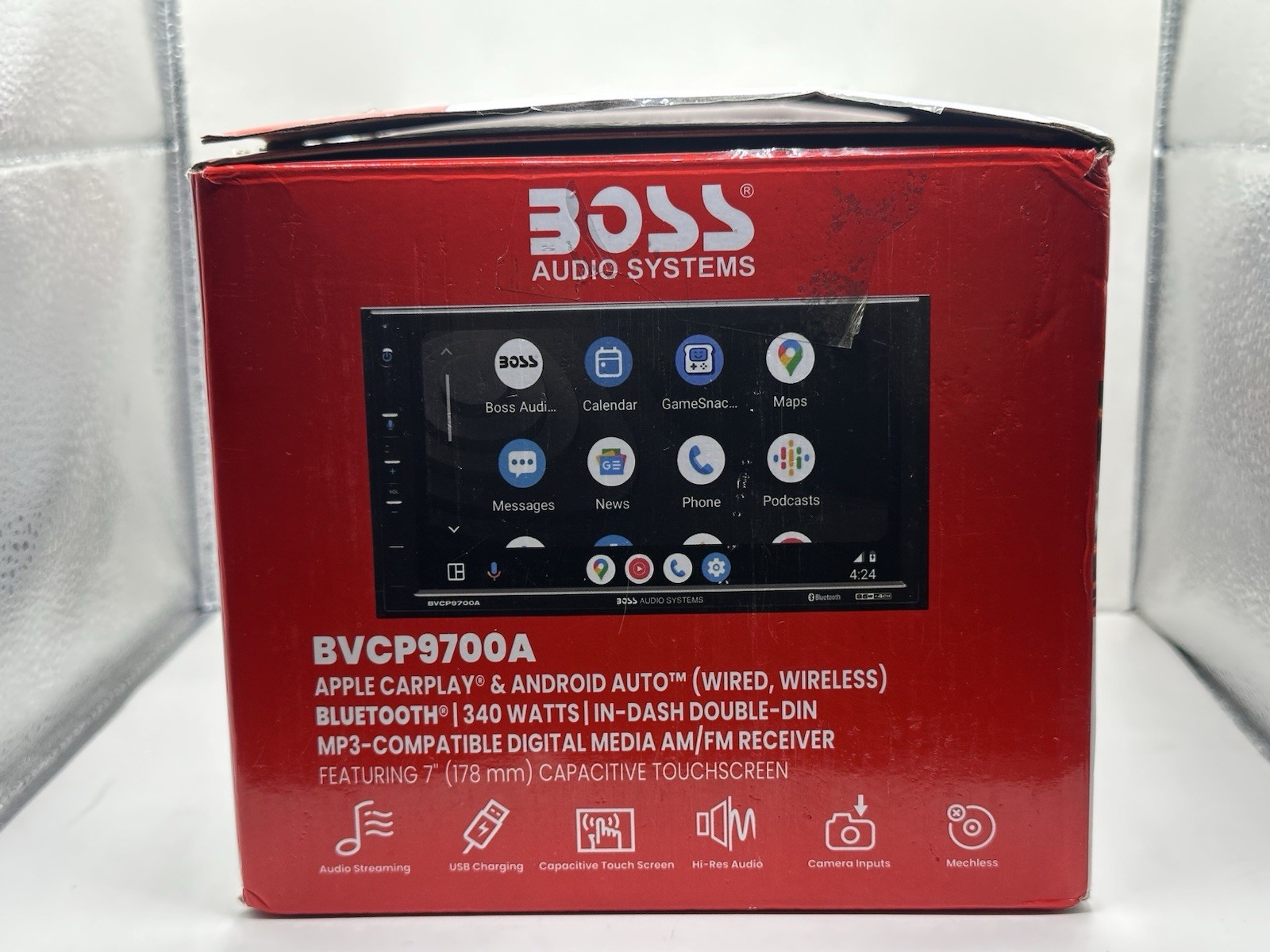 Car Audio Systems BOSS (BVCP9700A) 7 inch Touchscreen CarPlay/Android