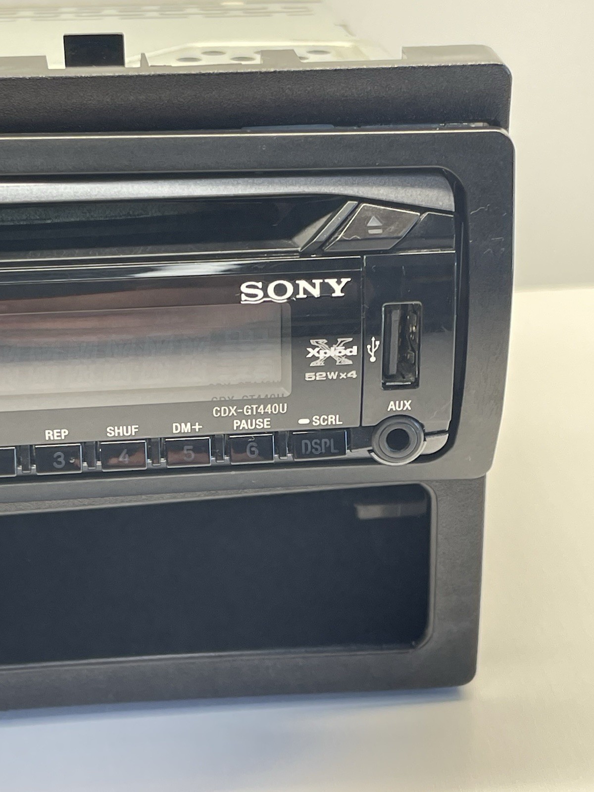 SONY CDX-GT440U Car Audio System Xplod Series CD AM/FM Detachable Face