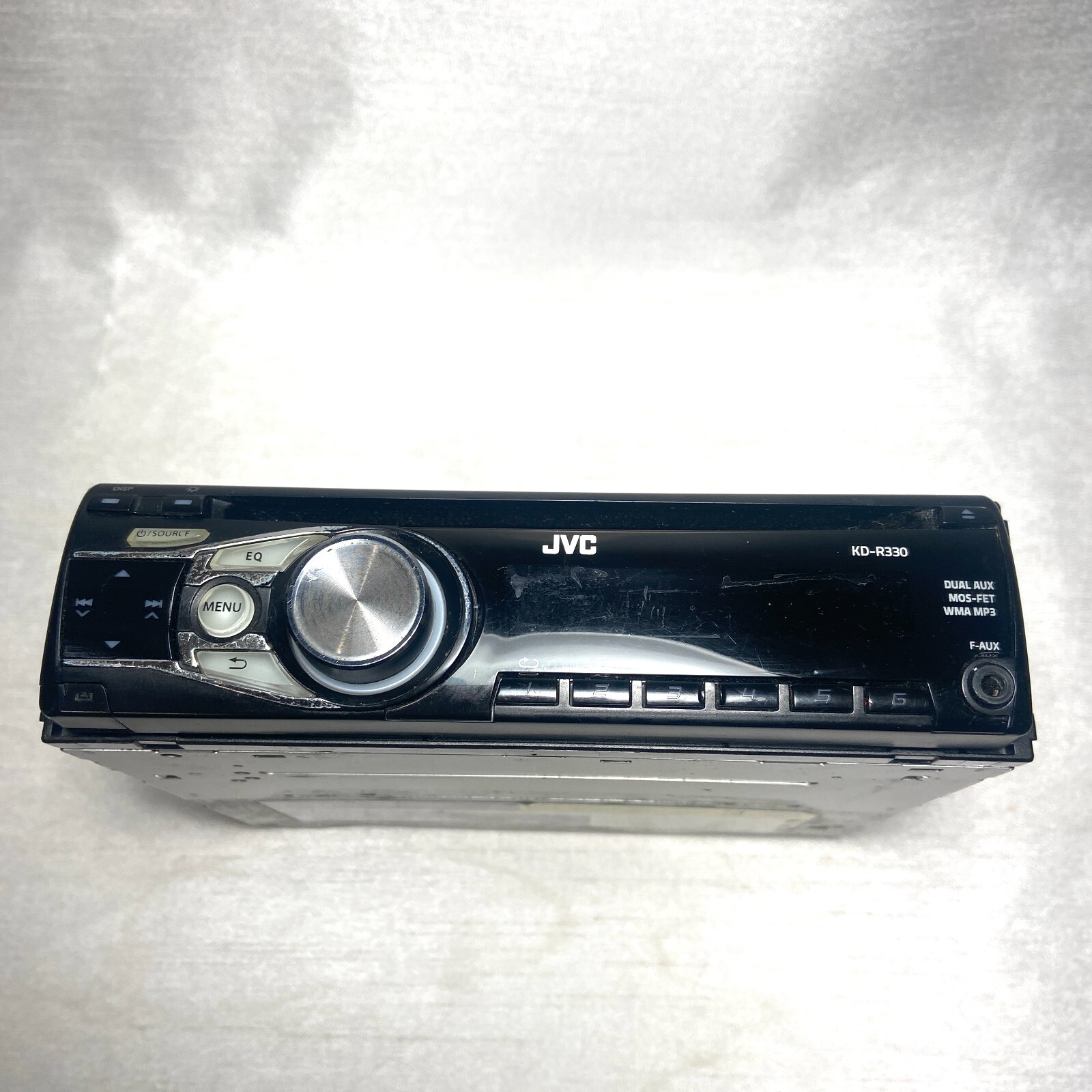 JVC KD-R330 Detachable Face CD Receiver AM/FM 50Wx4 Car Stereo Untested