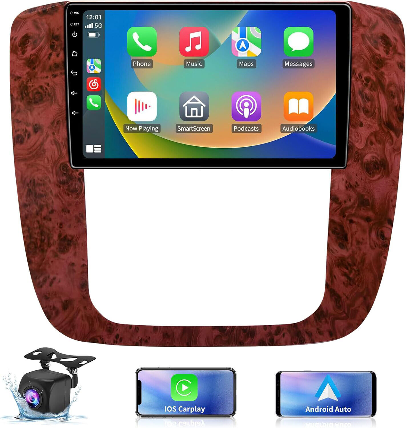 Carplay Radio Stereo Radio for Chevrolet Chevy Silverado Tahoe Suburban 1280*800