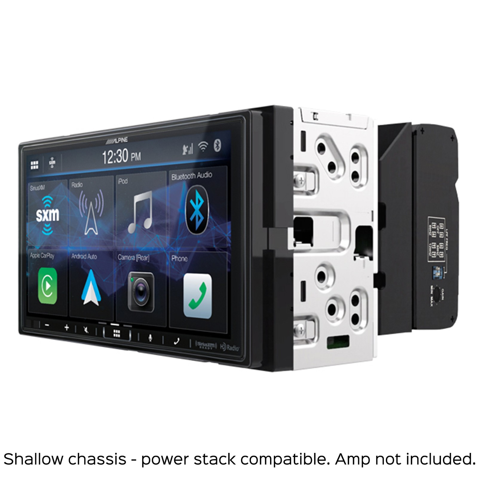 Alpine iLX-407 7″ Media Receiver Carplay/Android + 2 Pairs S2-S65 Speakers