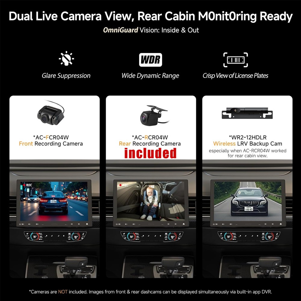 ATOTO S8 Universal 10″ Car Stereo 1 DIN Android GPS Navi CarPlay AI Radio Camera