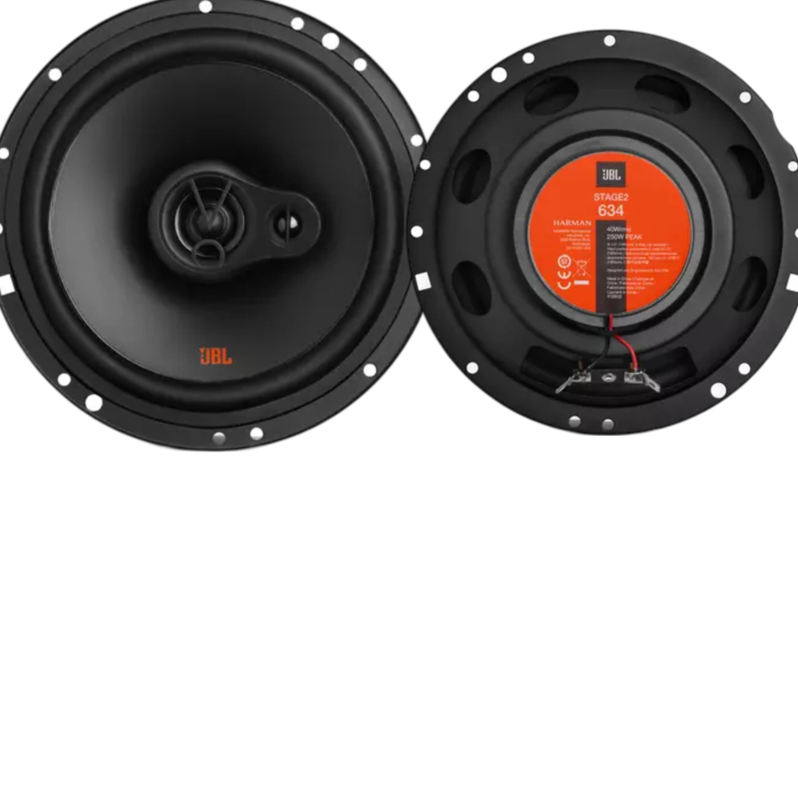 4x JBL 250W Front And Back Speakers for 2008-2022 Honda Accord & 2006-2021 Civic
