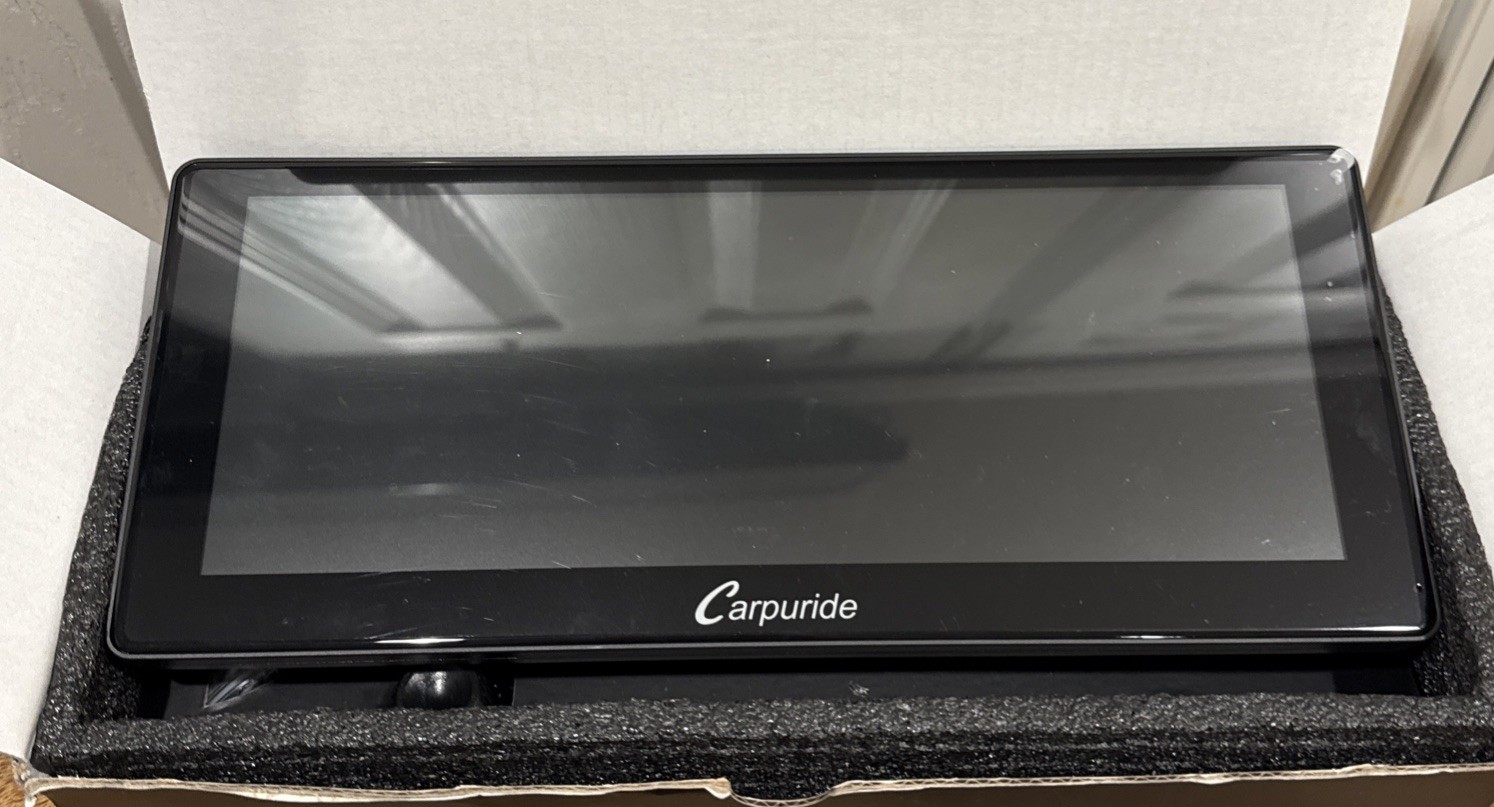 CARPURIDE W103 HD Display: IPS Touch Screen BT/USB/TF Audio/Video, Voice Control